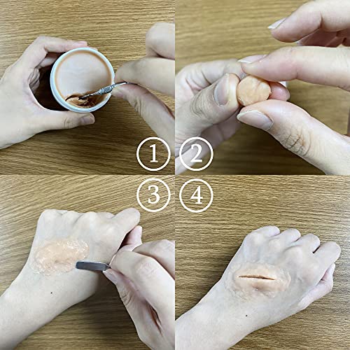 Wismee Halloween SFX Makeup Kit & Accessories