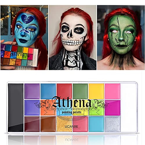 UCANBE Athena Face Body Paint Set for Halloween