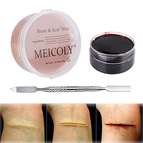 3pcs SFX Special Effects Halloween Makeup Kit