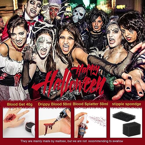SFX Makeup Kit for Halloween Cosplay Effects