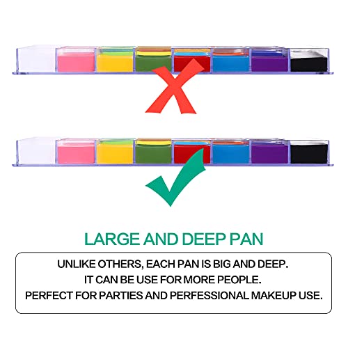 UCANBE Athena Face Body Paint Set for Halloween