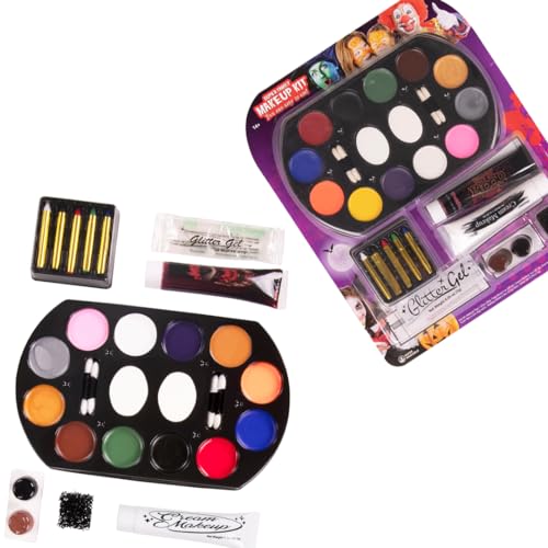 Kangaroo Halloween Family Makeup Kit for Zombies