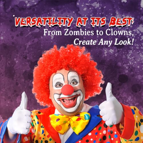 Kangaroo Halloween Family Makeup Kit for Zombies