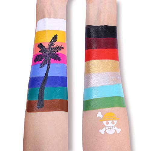 15 Color Professional Face & Body Paint Palette