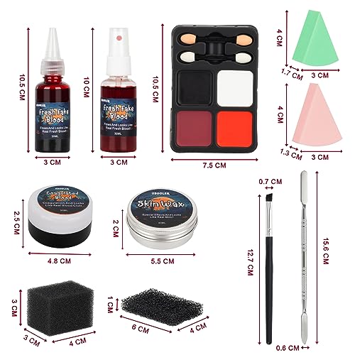 SFX Makeup Kit for Halloween Cosplay Effects