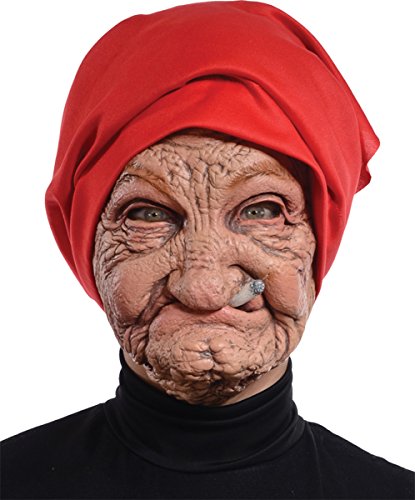 Old Nana Halloween Latex Mask for Parties