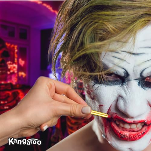 Kangaroo Halloween Family Makeup Kit for Zombies