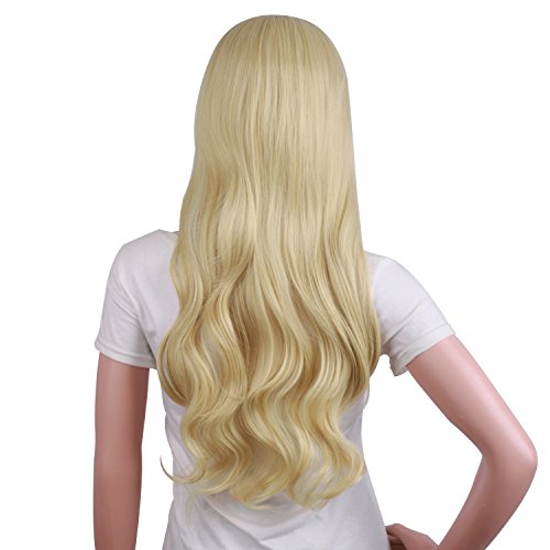 Blonde 20" Curly Fashion Wig for Halloween