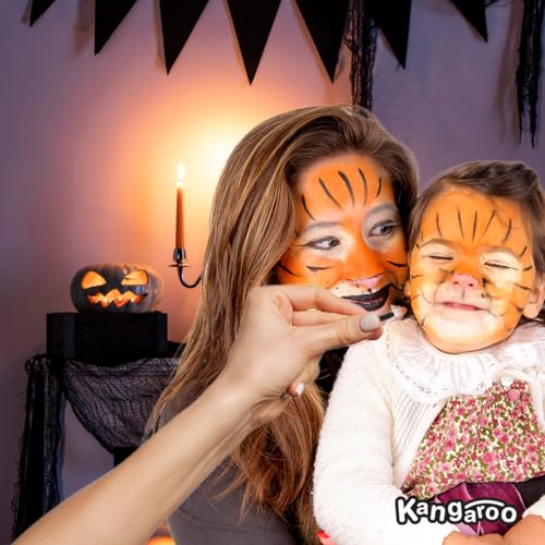 Kangaroo Halloween Family Makeup Kit for Zombies