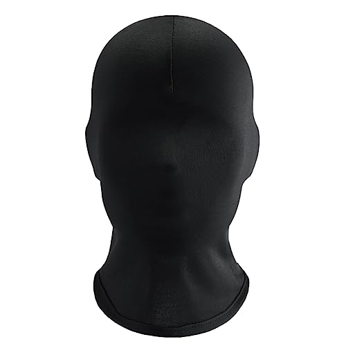 Black Full Face Masks for Halloween Cosplay