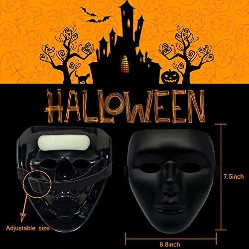 Halloween Full Face Ghost Dance Masquerade Masks