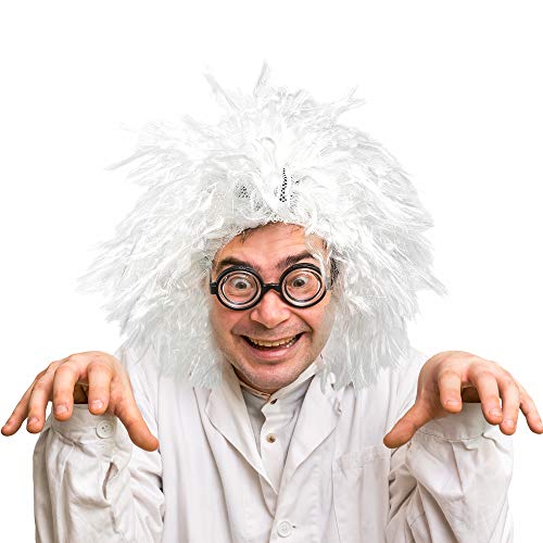 Mad Scientist Wig for Halloween Costumes
