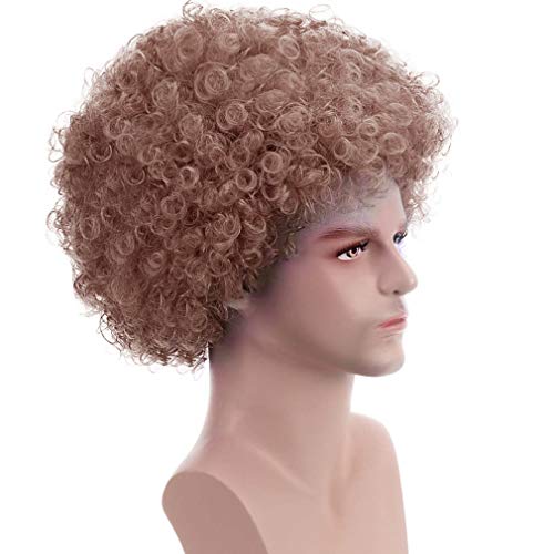 Fluffy Afro Clown Wig for Halloween Parties