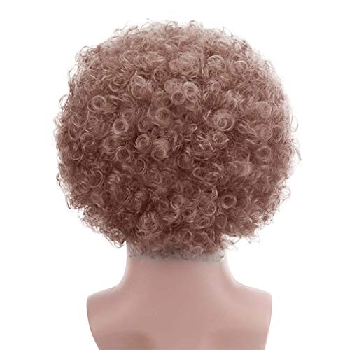 Fluffy Afro Clown Wig for Halloween Parties