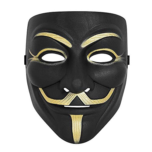 4 Pack V for Vendetta Masks for Halloween