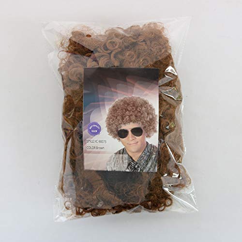 Fluffy Afro Clown Wig for Halloween Parties