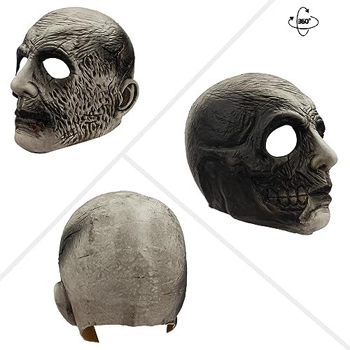 Realistic Skull Latex Mask for Halloween Costume