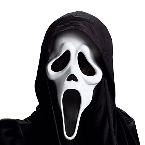 Spooky Adult Scream Mask for Halloween Fun