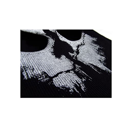 Ghost Print Balaclava Mask for Halloween Cosplay