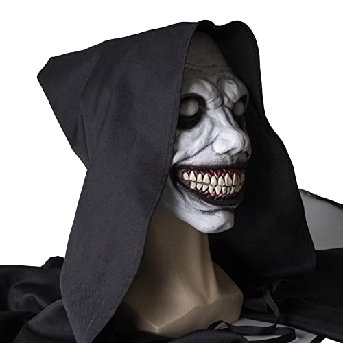 Smiling Demon Halloween Mask - Creepy Horror Prop