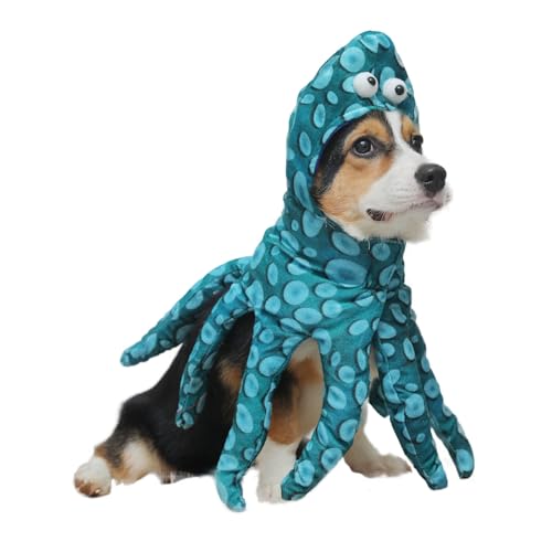 Octopus Halloween Costumes for Small Dogs & Cats
