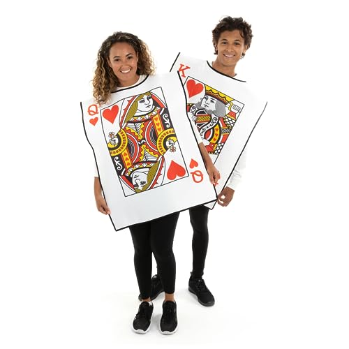 Poker Card Costume for Halloween | Unisex Adult
