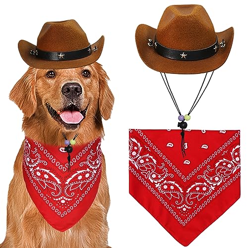 Funny Cowboy Dog Costume for Halloween Pets
