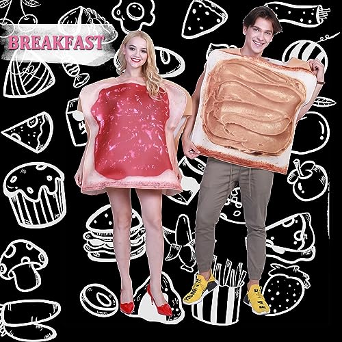Spooky Peanut Butter & Jelly Couples Costume