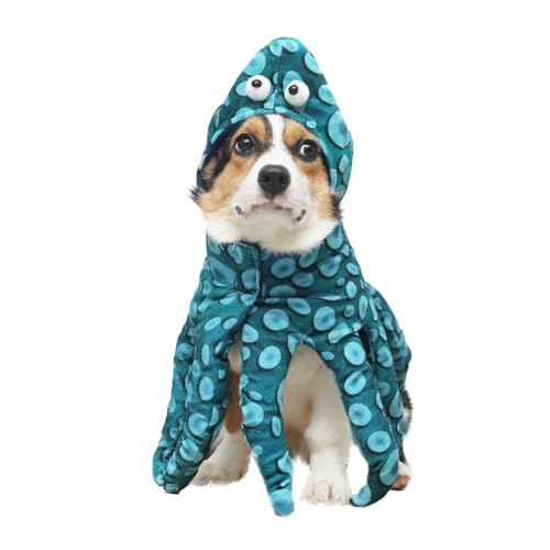 Octopus Halloween Costumes for Small Dogs & Cats
