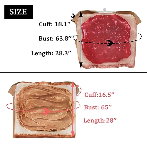 Spooky Peanut Butter & Jelly Couples Costume