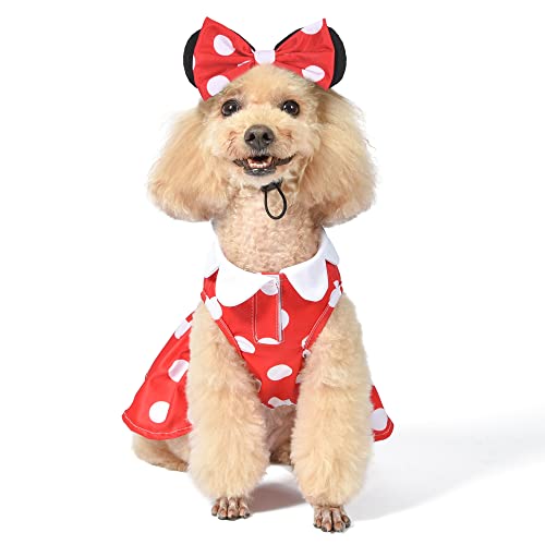 Minnie Mouse Halloween Costume for Dogs - Medium