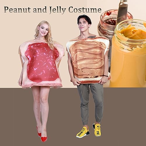 Spooky Peanut Butter & Jelly Couples Costume