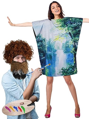 Halloween Couples 80's Painter Costume Set