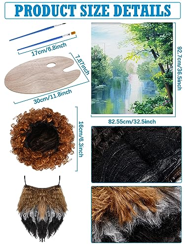 Halloween Couples 80's Painter Costume Set