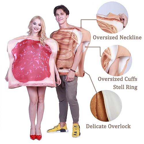 Spooky Peanut Butter & Jelly Couples Costume