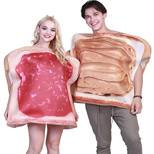 Spooky Peanut Butter & Jelly Couples Costume