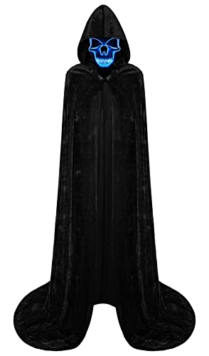 Scary Light-Up Couples Halloween Costumes with Capes