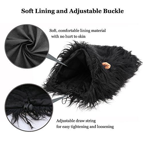 Lion Mane Wig for Dogs – Funny Halloween Costume