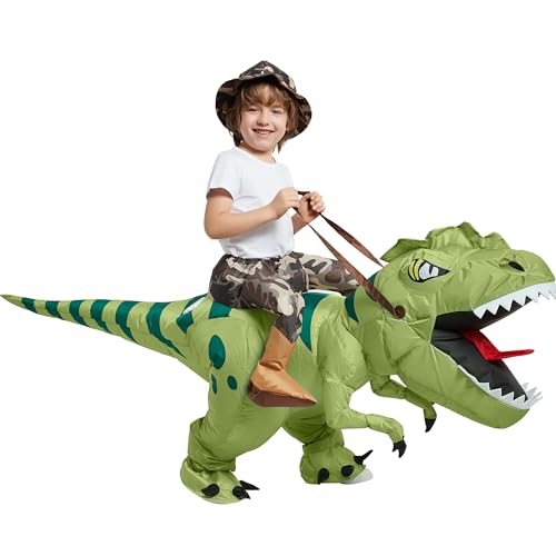 Inflatable T-Rex Costume for Kids Halloween Fun