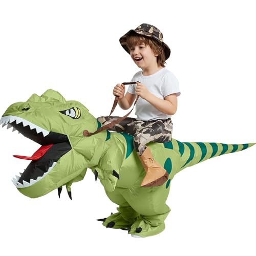 Inflatable T-Rex Costume for Kids Halloween Fun