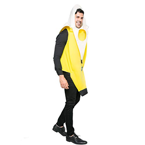 X-Large Adult Banana Costume for Halloween Fun