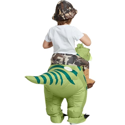 Inflatable T-Rex Costume for Kids Halloween Fun