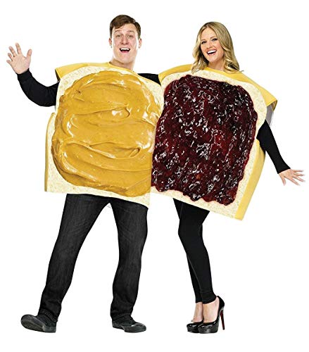 Peanut Butter and Jelly Costume Set for Adults