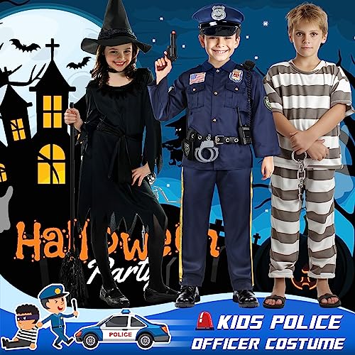 Deluxe Kids Police Officer Costume for Halloween