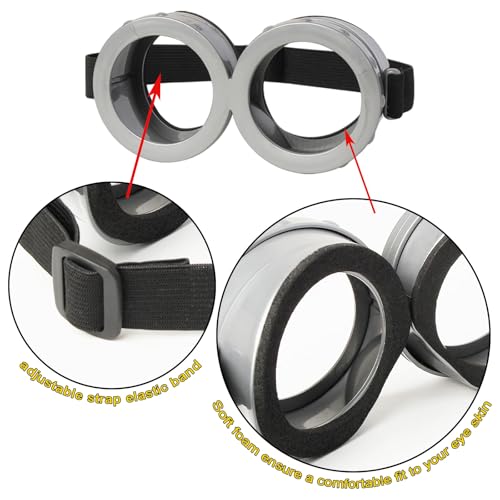 4PC Yellow Beanie & Accessories Halloween Costume Set