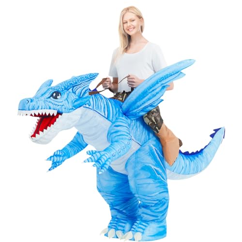 Inflatable Dinosaur Costume for Halloween Fun