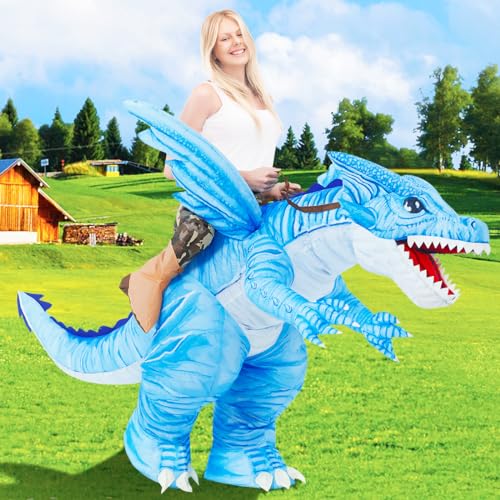 Inflatable Dinosaur Costume for Halloween Fun
