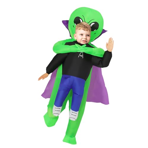 Kids Inflatable Alien Costume for Halloween Fun