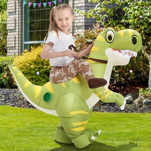 Inflatable Dinosaur Costume for Kids Halloween Fun