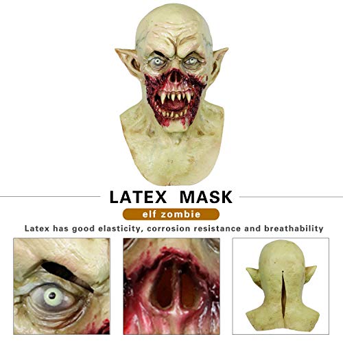 Creepy Vampire Zombie Mask for Halloween Fun
